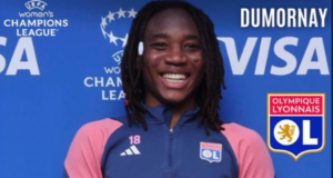 Melchie Daelle Dumornay remporte le prix du but de la semaine en Ligue des champions