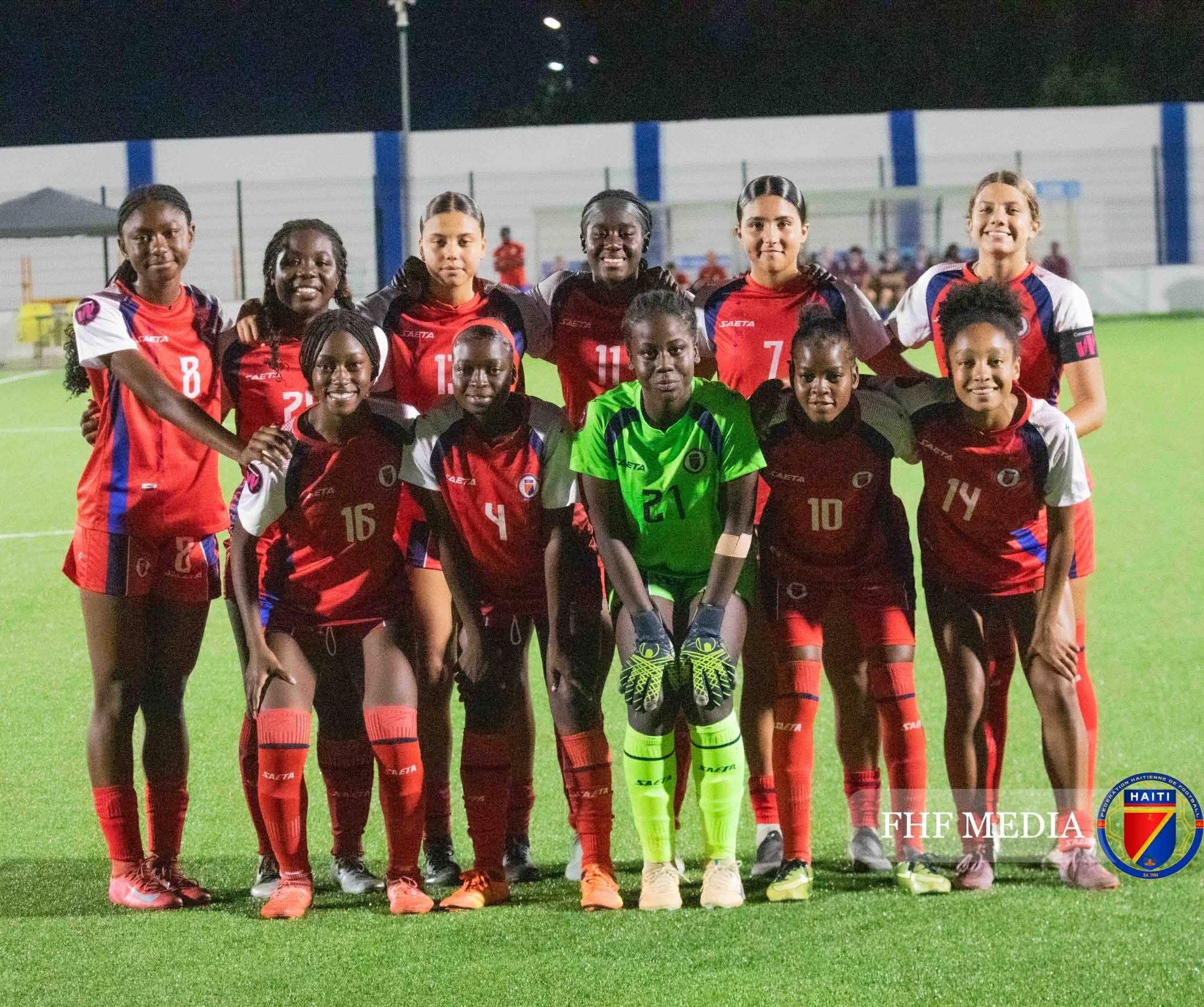 CM U17 2026 : la sélection haïtienne féminine enchaîne une nouvelle victoire face aux Îles Caïmans