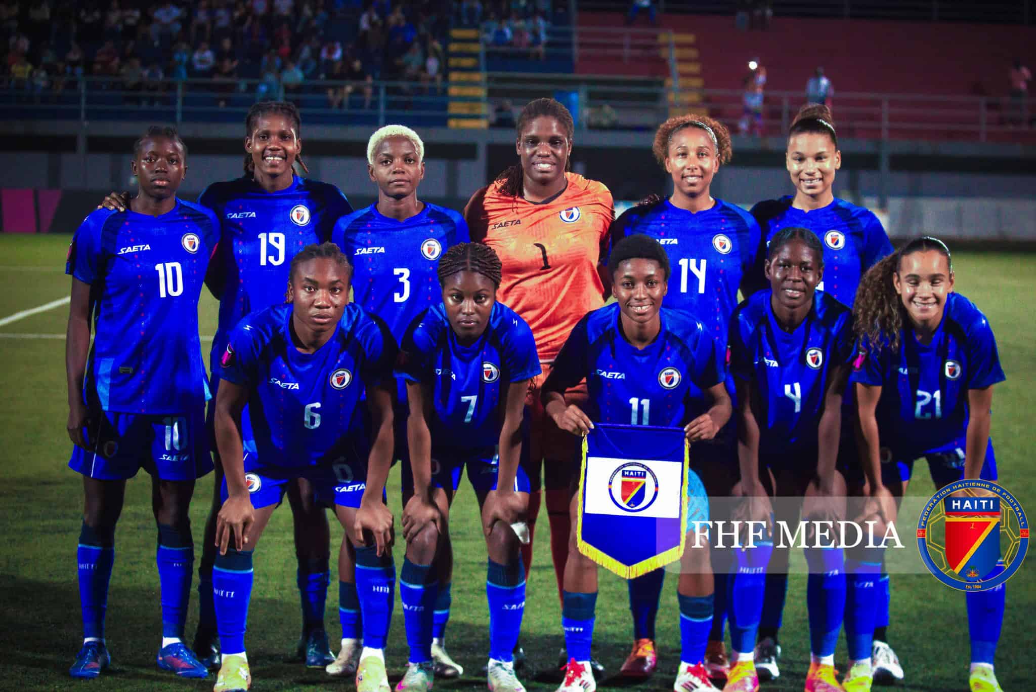 Mondial féminin 2027: La Fédération haïtienne de football publie la liste des Grenadières pour la fenêtre FIFA